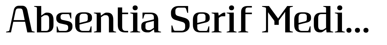Absentia Serif Medium